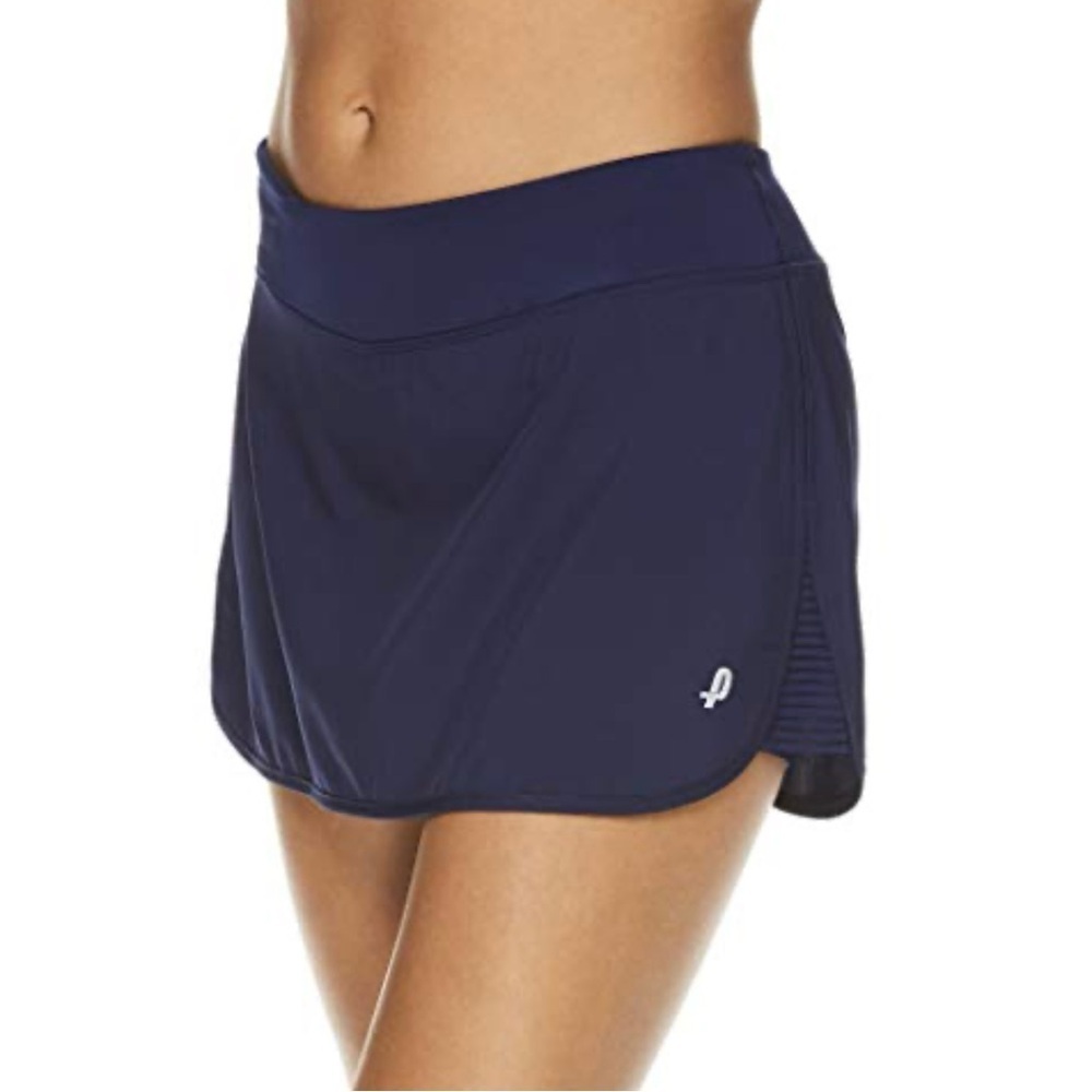 New PENN Women’s Blue SPIKE SKIRT SKORT Tennis Pickleball Running Dri-Motion XL